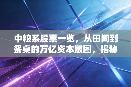 中粮系股票一览,从田间到餐桌的万亿资本版图,揭秘隐形冠军的投资逻辑