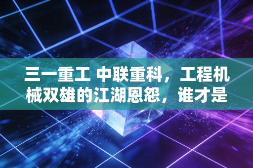 三一重工 中联重科，工程机械双雄的江湖恩怨，谁才是穿越周期的真正赢家？