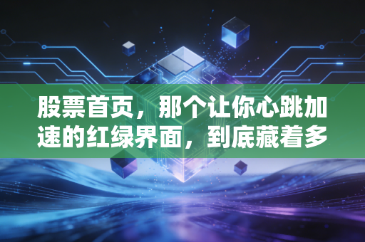 股票首页，那个让你心跳加速的红绿界面，到底藏着多少财富密码与人性陷阱？