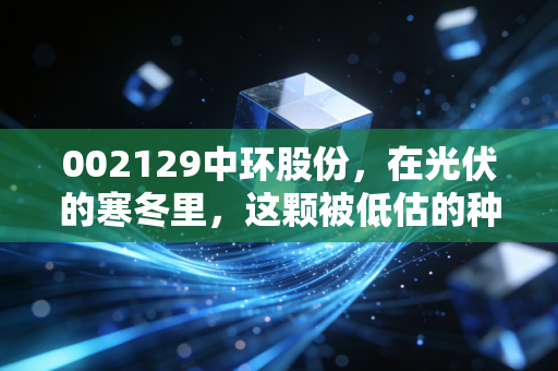 002129中环股份，在光伏的寒冬里，这颗被低估的种子还能发芽吗？