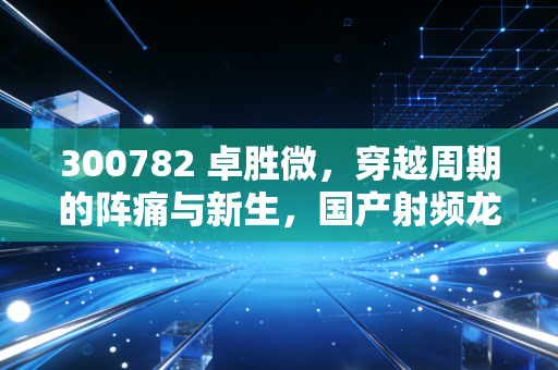 300782 卓胜微，穿越周期的阵痛与新生，国产射频龙头的硬仗还要打多久？