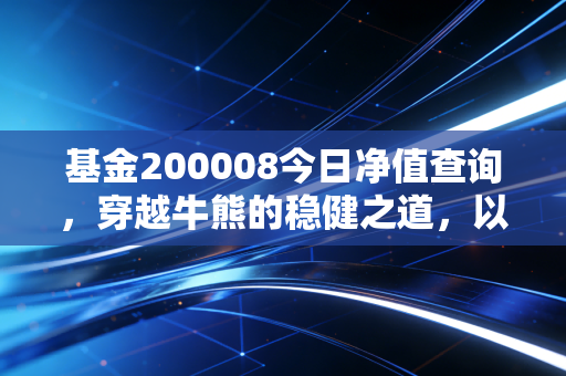 基金200008今日净值查询，穿越牛熊的稳健之道，以及我们该如何面对账户的波动