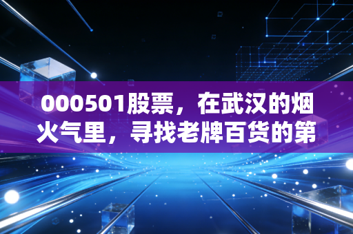 000501股票，在武汉的烟火气里，寻找老牌百货的第二春