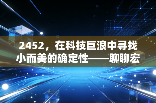2452,在科技巨浪中寻找小而美的确定性——聊聊宏光半导体的投资逻辑
