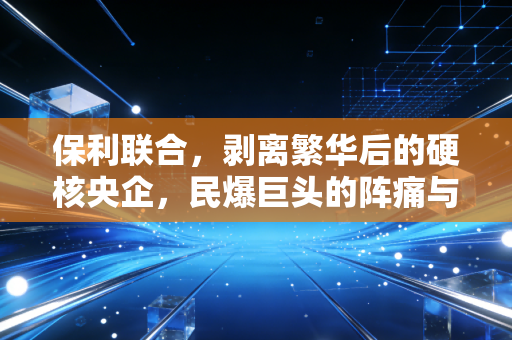 保利联合，剥离繁华后的硬核央企，民爆巨头的阵痛与重生