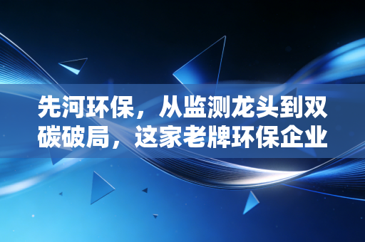 先河环保，从监测龙头到双碳破局，这家老牌环保企业还能翻红吗？