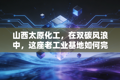 山西太原化工,在双碳风浪中,这座老工业基地如何完成华丽转身?