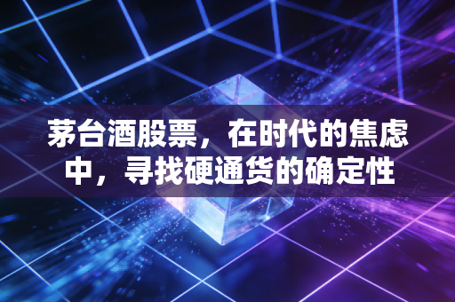 茅台酒股票，在时代的焦虑中，寻找硬通货的确定性