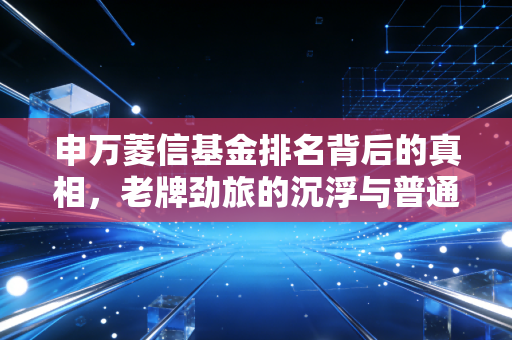 申万菱信基金排名背后的真相，老牌劲旅的沉浮与普通投资者的择基智慧