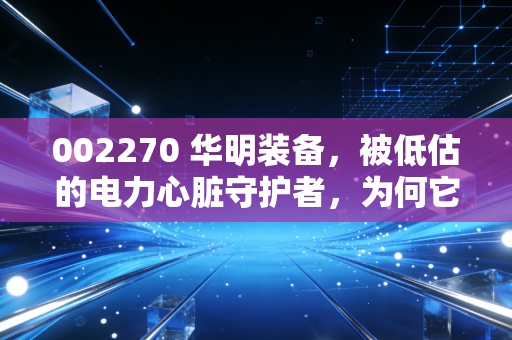 002270 华明装备，被低估的电力心脏守护者，为何它是A股最让人放心的现金奶牛？