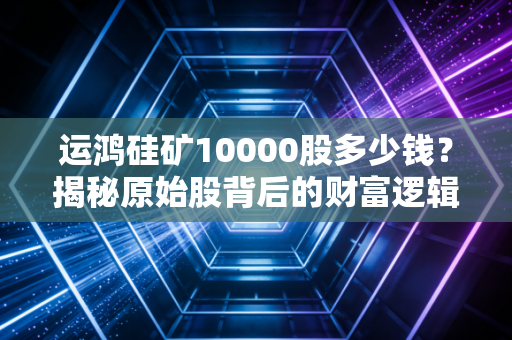 运鸿硅矿10000股多少钱？揭秘原始股背后的财富逻辑与潜在风险