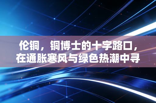 伦铜，铜博士的十字路口，在通胀寒风与绿色热潮中寻找新平衡