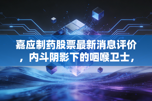 嘉应制药股票最新消息评价，内斗阴影下的咽喉卫士，是价值洼地还是投机陷阱？
