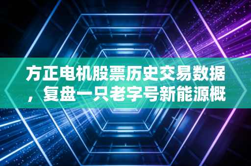 方正电机股票历史交易数据，复盘一只老字号新能源概念股的狂野人生