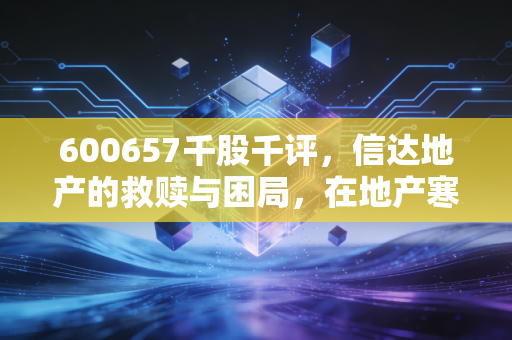 600657千股千评，信达地产的救赎与困局，在地产寒冬中寻找那抹亮色