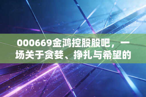 000669金鸿控股股吧，一场关于贪婪、挣扎与希望的散户启示录