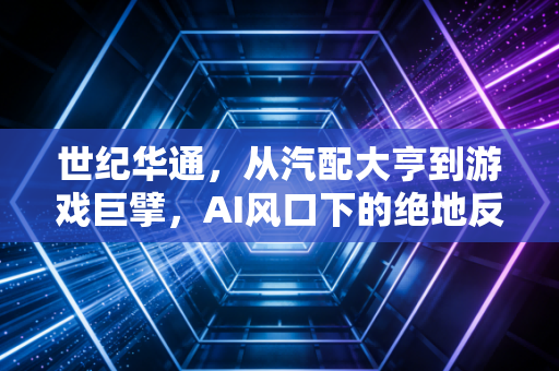 世纪华通,从汽配大亨到游戏巨擘,AI风口下的绝地反击战