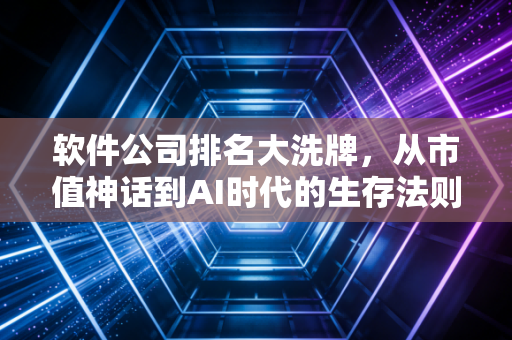 软件公司排名大洗牌，从市值神话到AI时代的生存法则