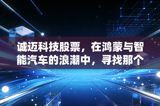 诚迈科技股票，在鸿蒙与智能汽车的浪潮中，寻找那个硬核的支点