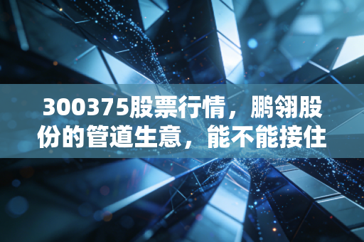 300375股票行情，鹏翎股份的管道生意，能不能接住新能源泼天的富贵？