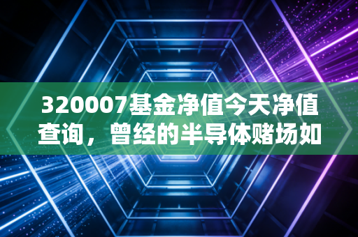320007基金净值今天净值查询，曾经的半导体赌场如今风平浪静了吗？深度解析诺安成长的得与失