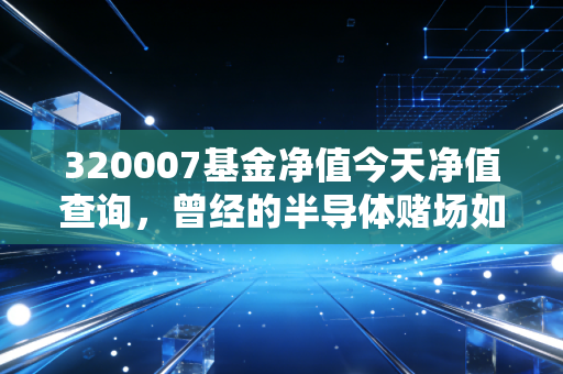 320007基金净值今天净值查询，曾经的半导体赌场如今风平浪静了吗？深度解析诺安成长的得与失