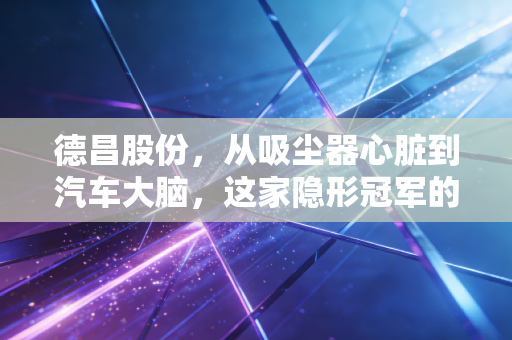 德昌股份，从吸尘器心脏到汽车大脑，这家隐形冠军的破圈之路