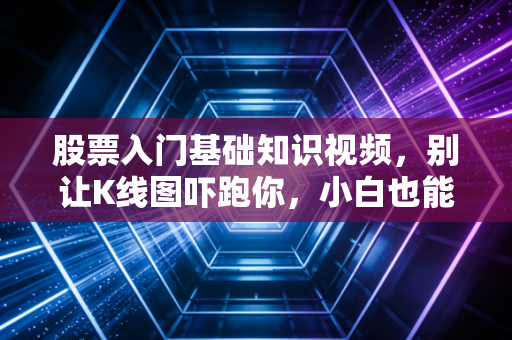 股票入门基础知识视频，别让K线图吓跑你，小白也能看懂的财富进阶指南