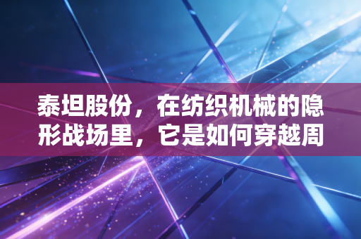 泰坦股份，在纺织机械的隐形战场里，它是如何穿越周期的？