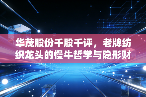 华茂股份千股千评，老牌纺织龙头的慢牛哲学与隐形财富密码