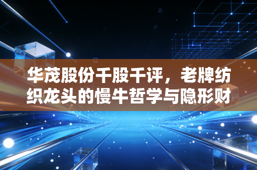 华茂股份千股千评，老牌纺织龙头的慢牛哲学与隐形财富密码