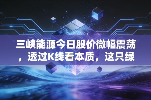 三峡能源今日股价微幅震荡，透过K线看本质，这只绿电巨无霸还能持有吗？