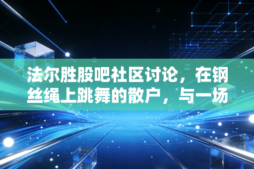 法尔胜股吧社区讨论，在钢丝绳上跳舞的散户，与一场关于困境反转的集体修行