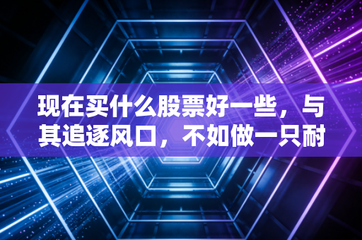 现在买什么股票好一些，与其追逐风口，不如做一只耐心的猎豹
