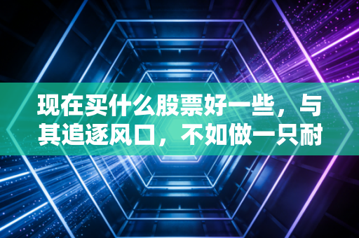 现在买什么股票好一些，与其追逐风口，不如做一只耐心的猎豹