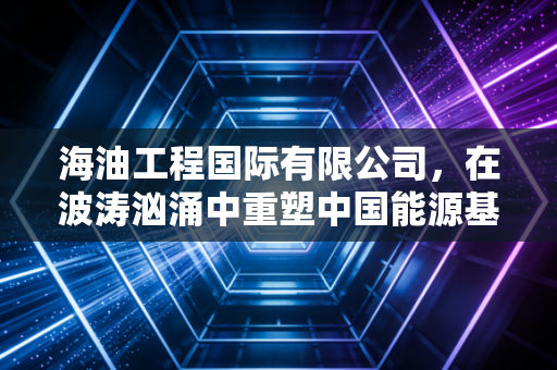 海油工程国际有限公司，在波涛汹涌中重塑中国能源基建的全球版图