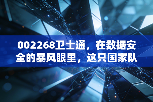 002268卫士通，在数据安全的暴风眼里，这只国家队到底值不值得托付？