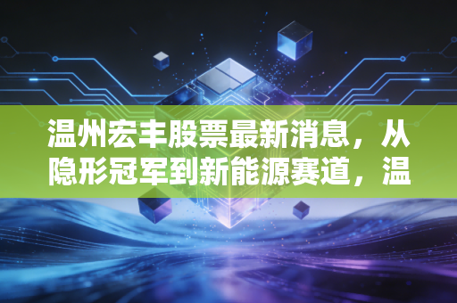 温州宏丰股票最新消息，从隐形冠军到新能源赛道，温州宏丰的逆袭之路能否持续？