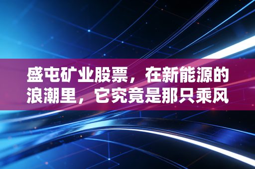 盛屯矿业股票，在新能源的浪潮里，它究竟是那只乘风而起的鹰，还是被周期套牢的困兽？
