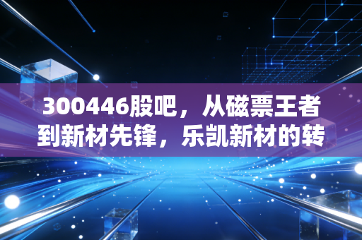 300446股吧，从磁票王者到新材先锋，乐凯新材的转型阵痛与散户的悲欢离合