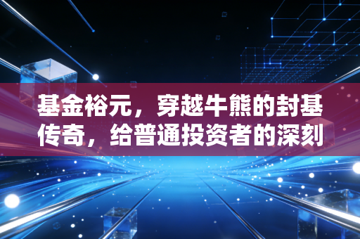 基金裕元，穿越牛熊的封基传奇，给普通投资者的深刻启示