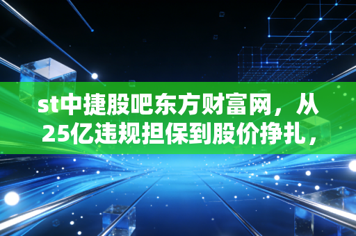 st中捷股吧东方财富网，从25亿违规担保到股价挣扎，散户在ST中捷股吧里的悲欢离合