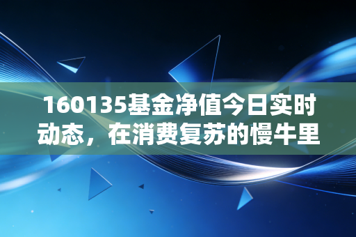 160135基金净值今日实时动态,在消费复苏的慢牛里,我们该如何安放焦虑?