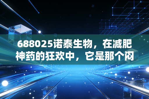 688025诺泰生物，在减肥神药的狂欢中，它是那个闷声发大财的卖铲人吗？