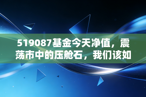 519087基金今天净值，震荡市中的压舱石，我们该如何守住这份红利？