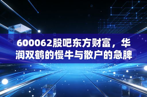 600062股吧东方财富,华润双鹤的慢牛与散户的急脾气,一场关于耐心与博弈的对话