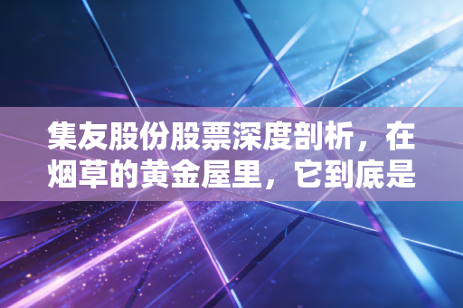 集友股份股票深度剖析，在烟草的黄金屋里，它到底是稳稳的幸福还是被遗忘的角落？