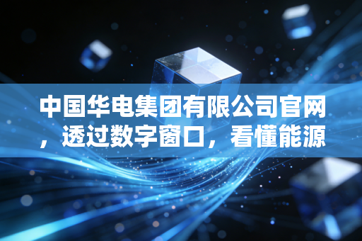 中国华电集团有限公司官网，透过数字窗口，看懂能源巨头的绿色转型与民生温度