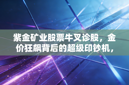 紫金矿业股票牛叉诊股,金价狂飙背后的超级印钞机,这趟车还能上吗?