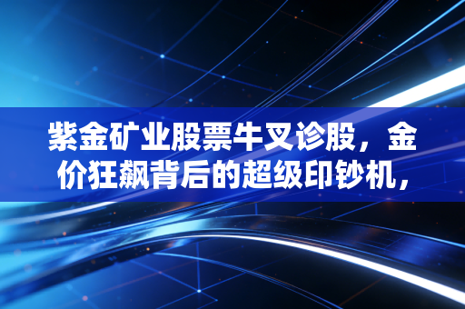 紫金矿业股票牛叉诊股，金价狂飙背后的超级印钞机，这趟车还能上吗？